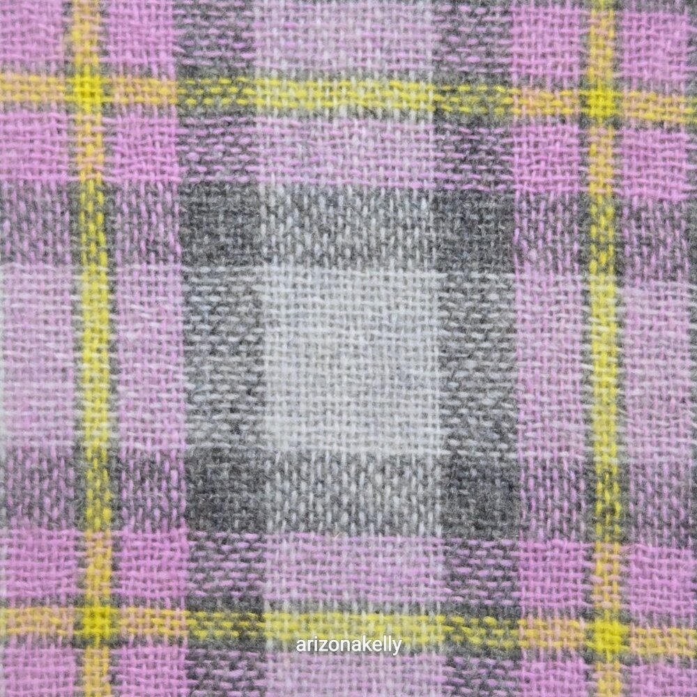 J. Crew Lightweight Wool Grey & Lavender Scarf *TINY TREATED HOLE* - Picture 2 of 14